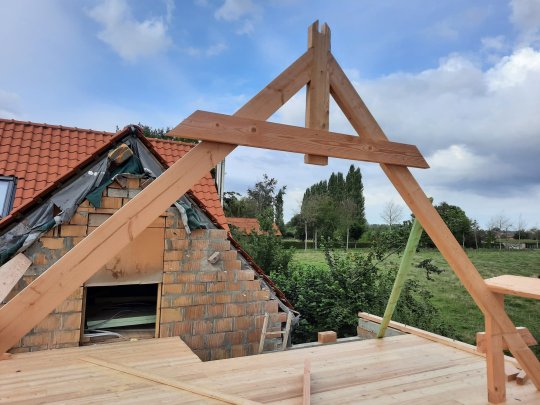 Plaatsen Van A Spant